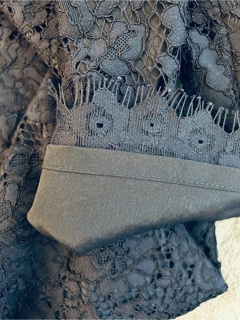 J. Crew Easy Pant in navy lace size 14